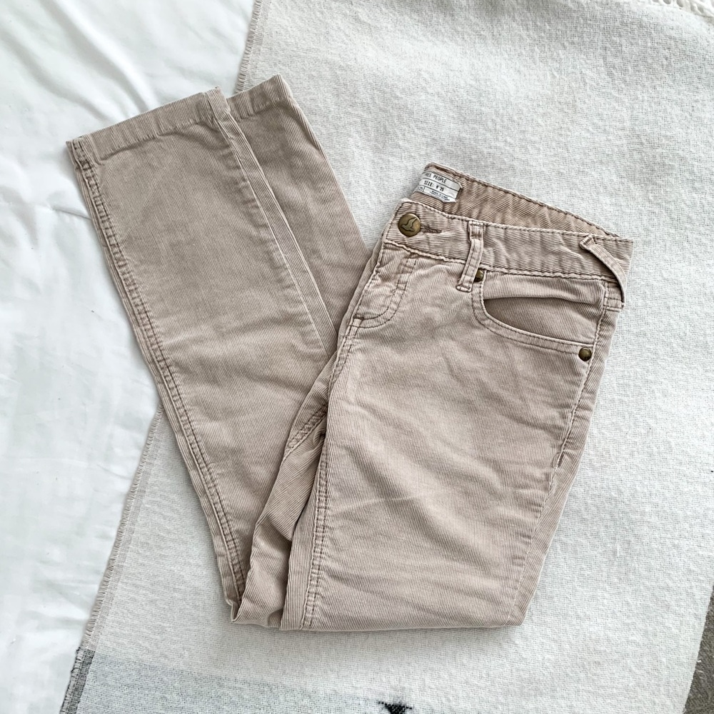 NWOT free people corduroy pants!